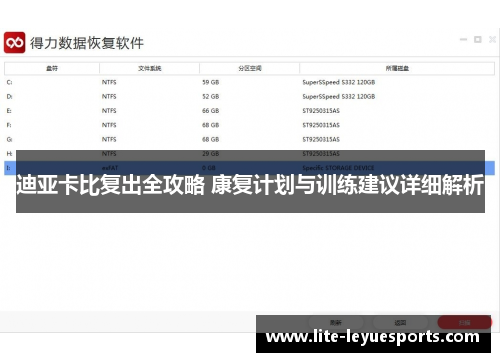 迪亚卡比复出全攻略 康复计划与训练建议详细解析