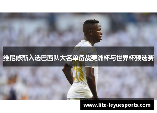 维尼修斯入选巴西队大名单备战美洲杯与世界杯预选赛 维尼修斯入选巴西队大名单备战美洲杯与世界杯预选赛